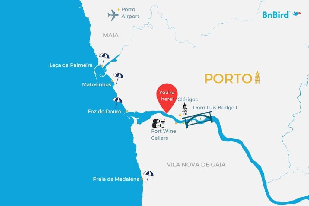Porto City Holidays By Douro River Buitenkant foto